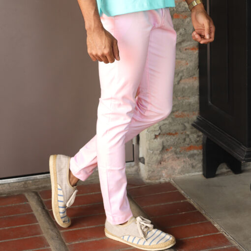 Dblaq Light Pink Cotton Pant 2