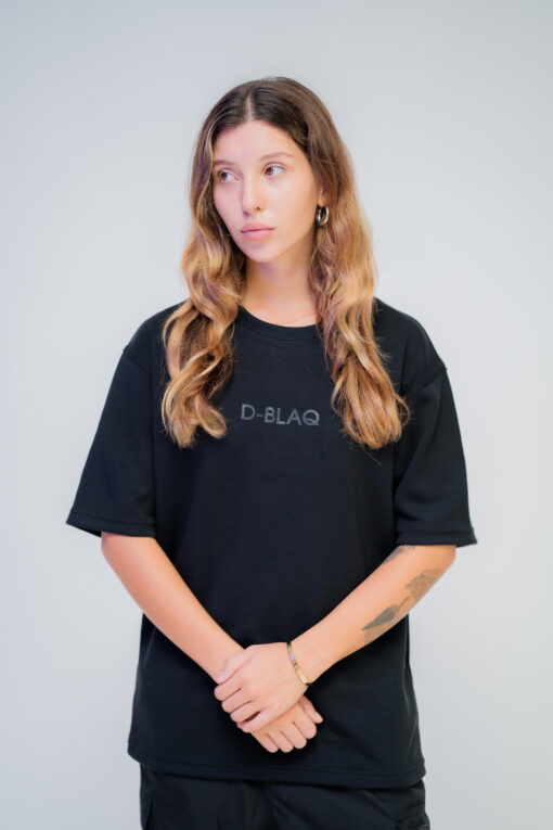 The D- Blaq Neoprene Oversized T-Shirt