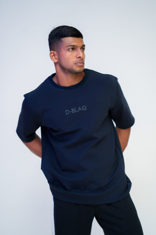 The D- BLAQ Neoprene Oversized T-Shirt