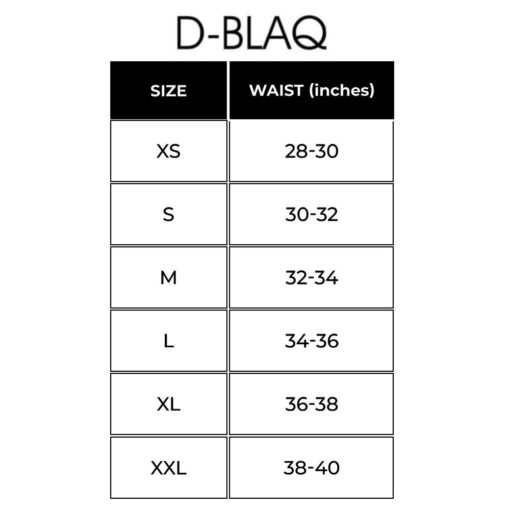 Dblaq Oversized Shorts Size Chart