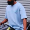 Neotokyo Oversized T-Shirt - Powder Blue