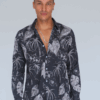 Midnight Blooms Slim Fit Shirt