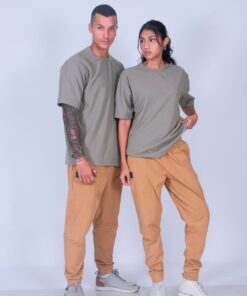 Bubble Knit Oversized T-Shirt - Sage