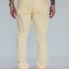 Premium Cotton Relaxed Chinos - Sunbeam Gold