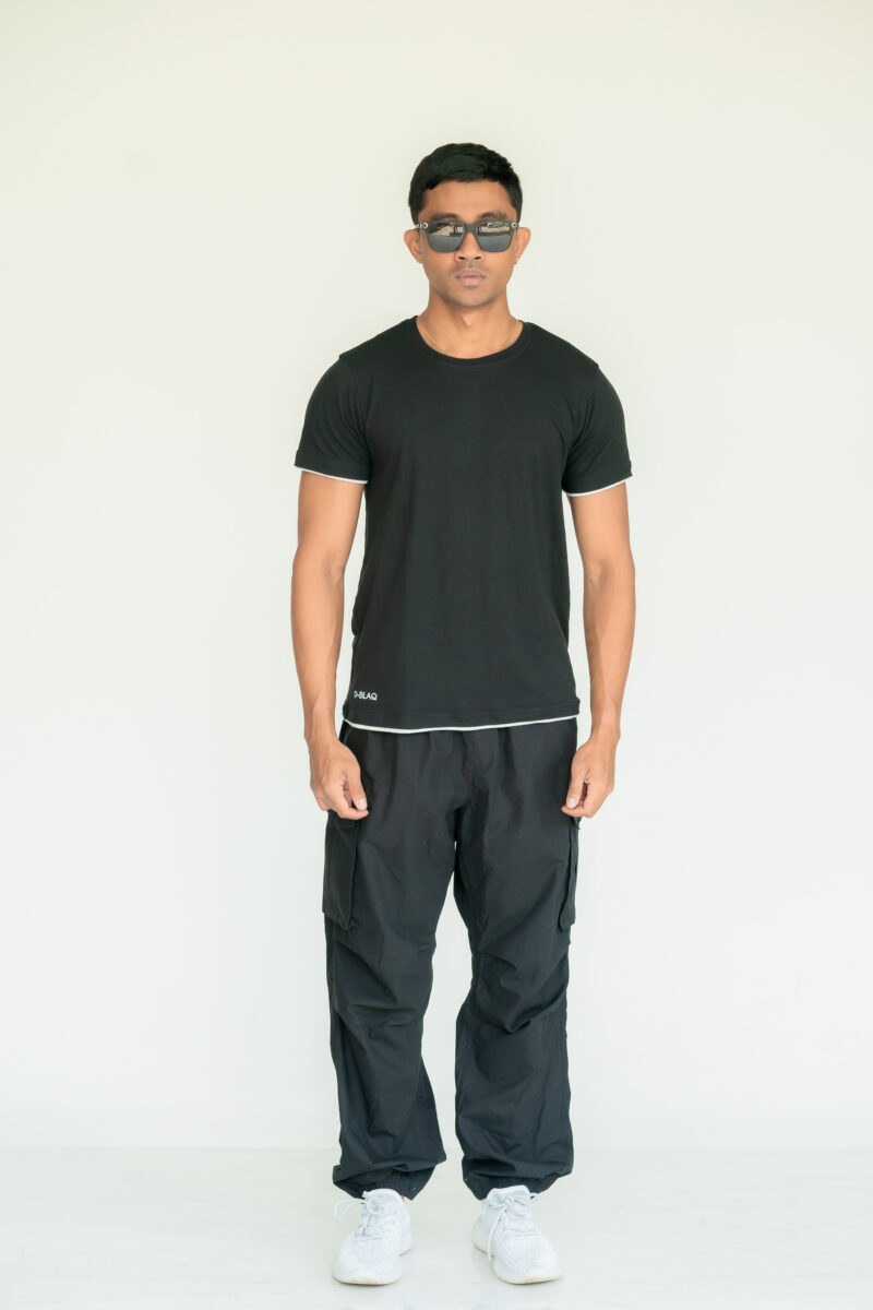Double hem paris t-shirt