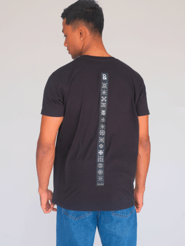 Premium cotton path of symbols tee