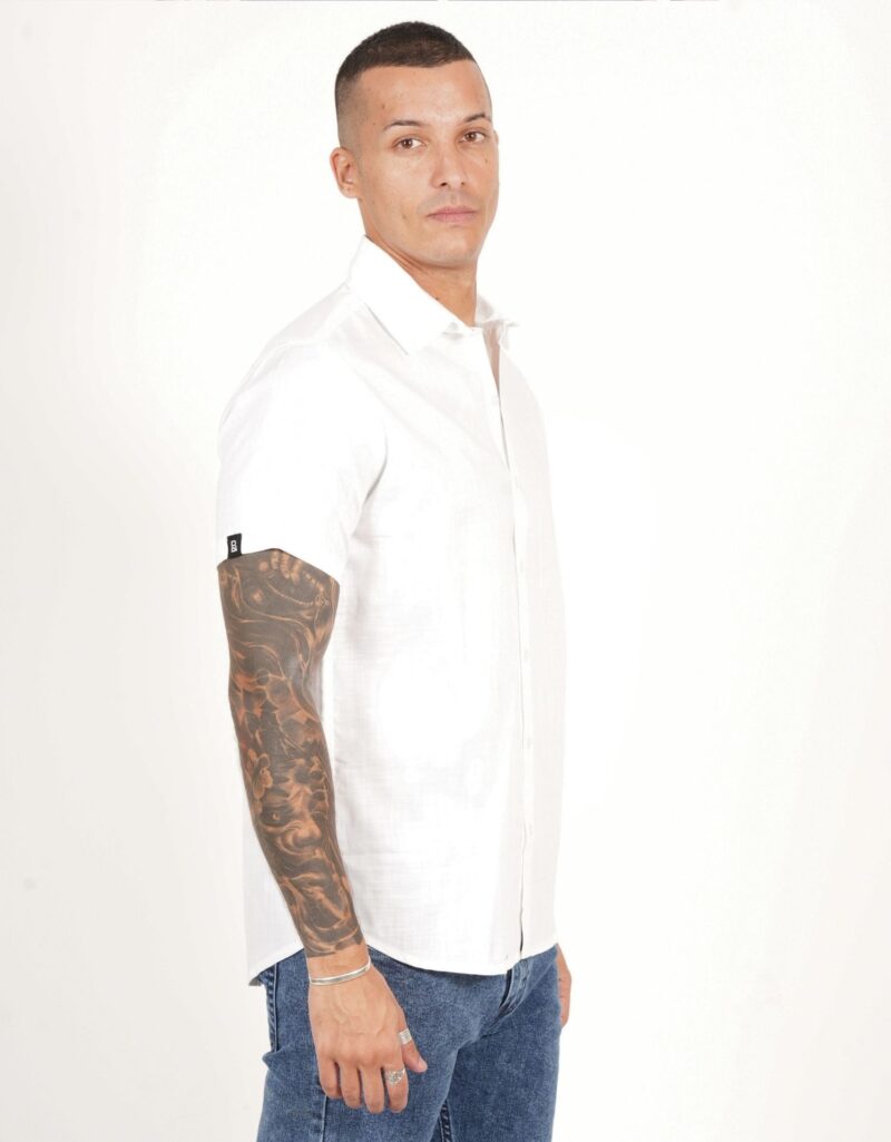Linen luxe short sleeve shirt - Image 6