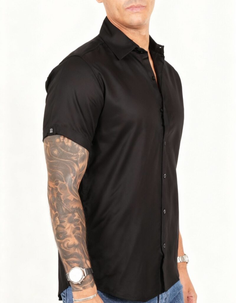 Linen luxe short sleeve shirt - Image 8