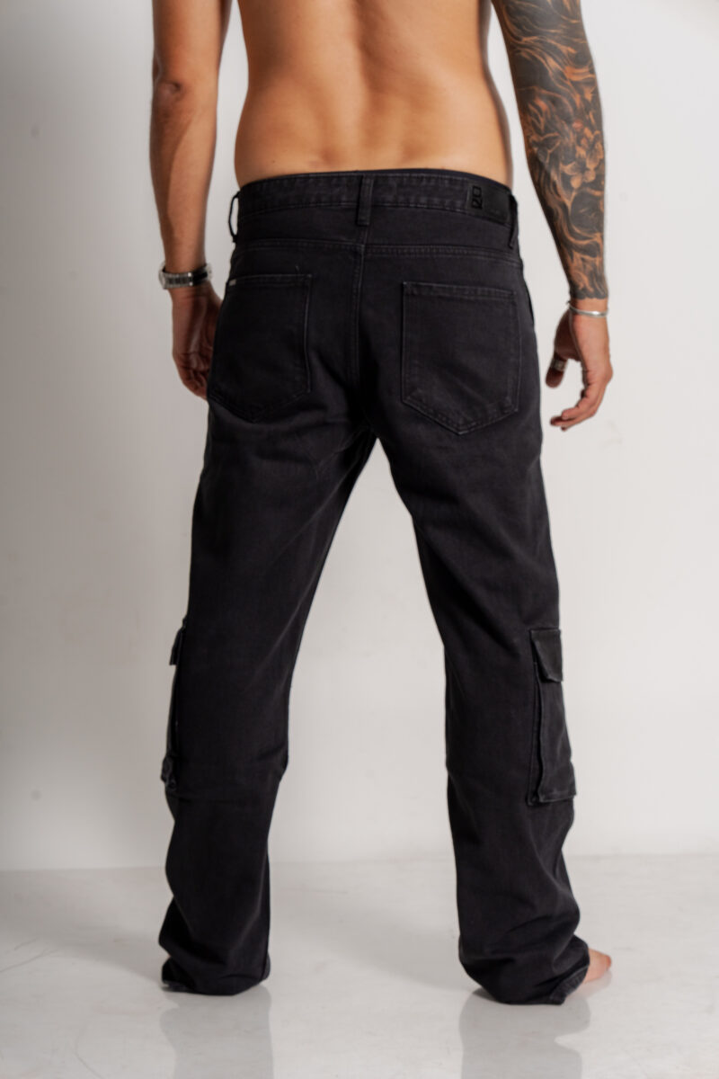 Cargo denim jeans - Image 6