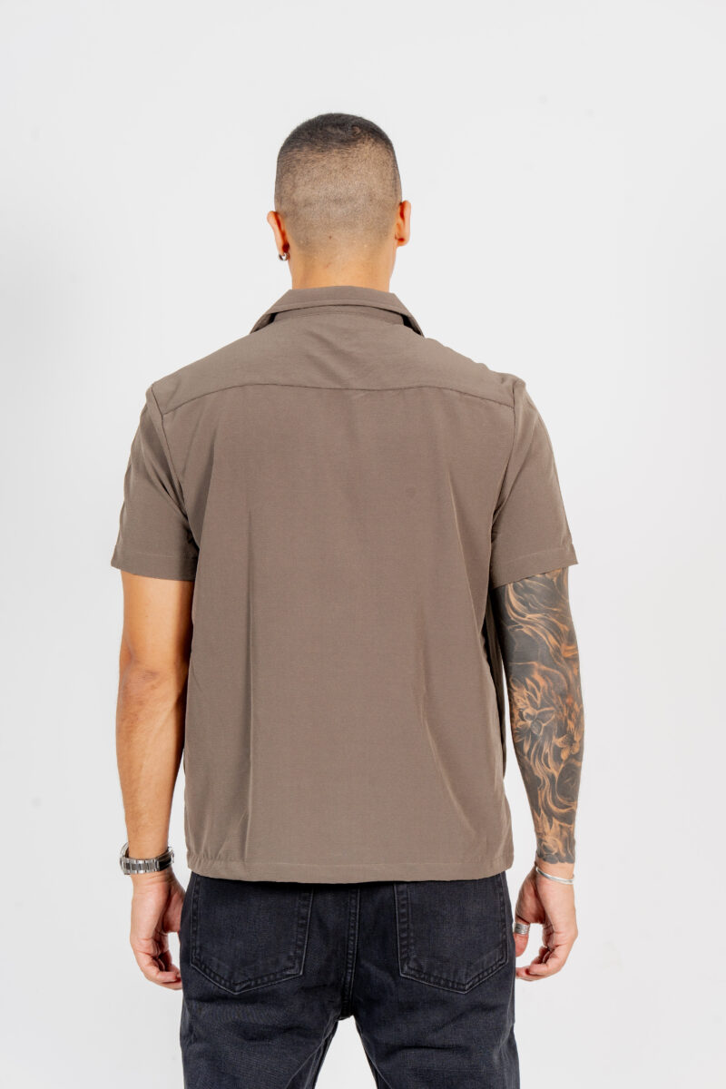 Crush wave revere collar shirt - Image 6