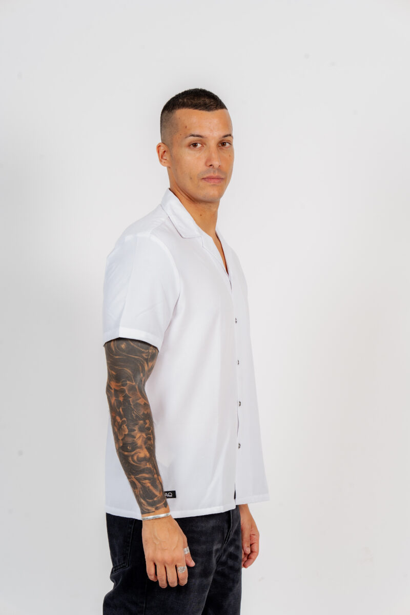 Crush wave revere collar shirt - Image 5