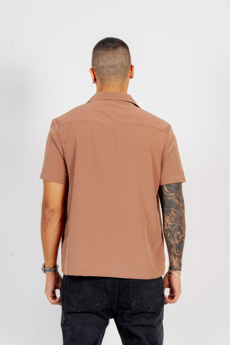 Crush wave revere collar shirt - Image 2
