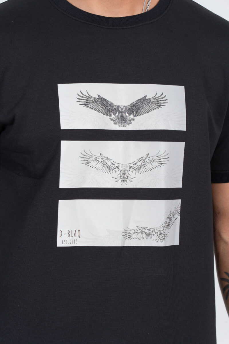 Urban eagle sketch t-shirt - Image 2