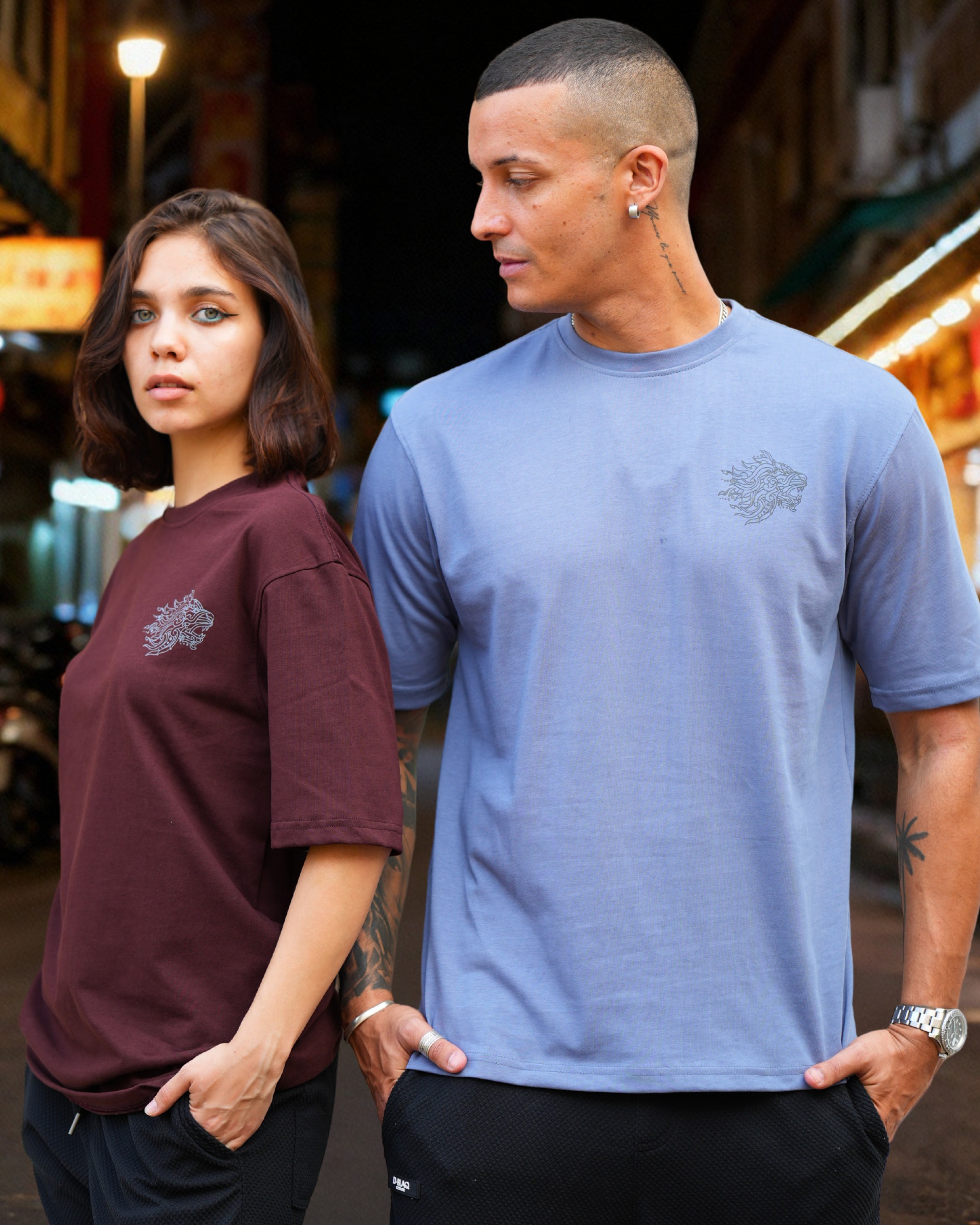 Urban dragon st.art oversized t-shirt - Image 2