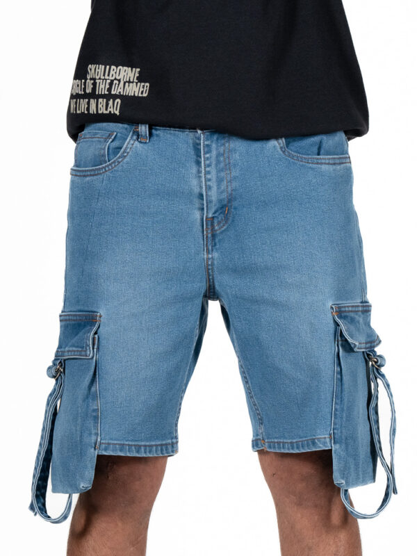 Rawfit x-cargo denim short