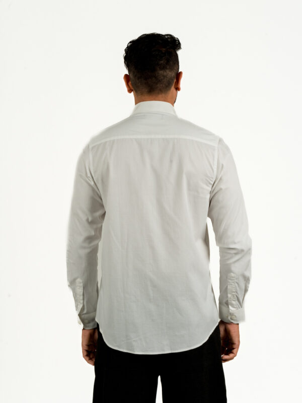 RAISED STRIPE LONG SLEEVE SHIRT