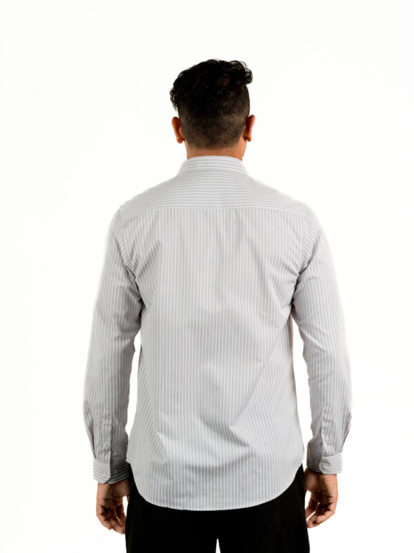 LUX SOFT M STRIPE LONG SLEEVE SHIRT