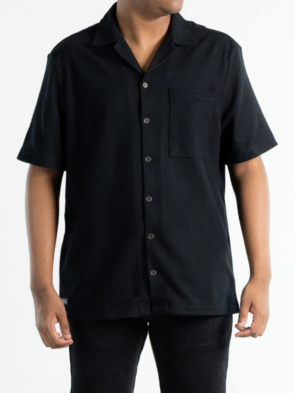 Bubbleflex revere collar shirt