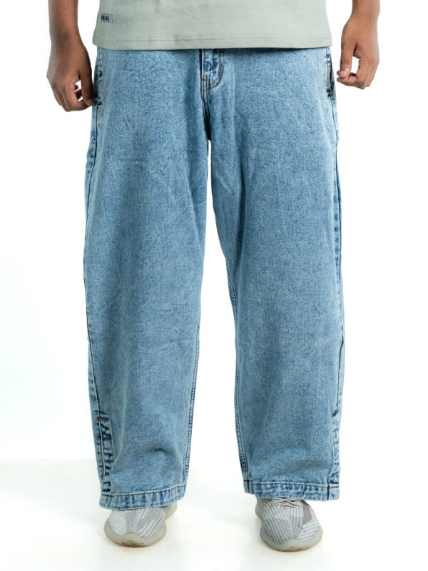 Splithem acid baggy jeans